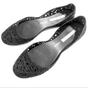 Melissa + Campana zig zag flats